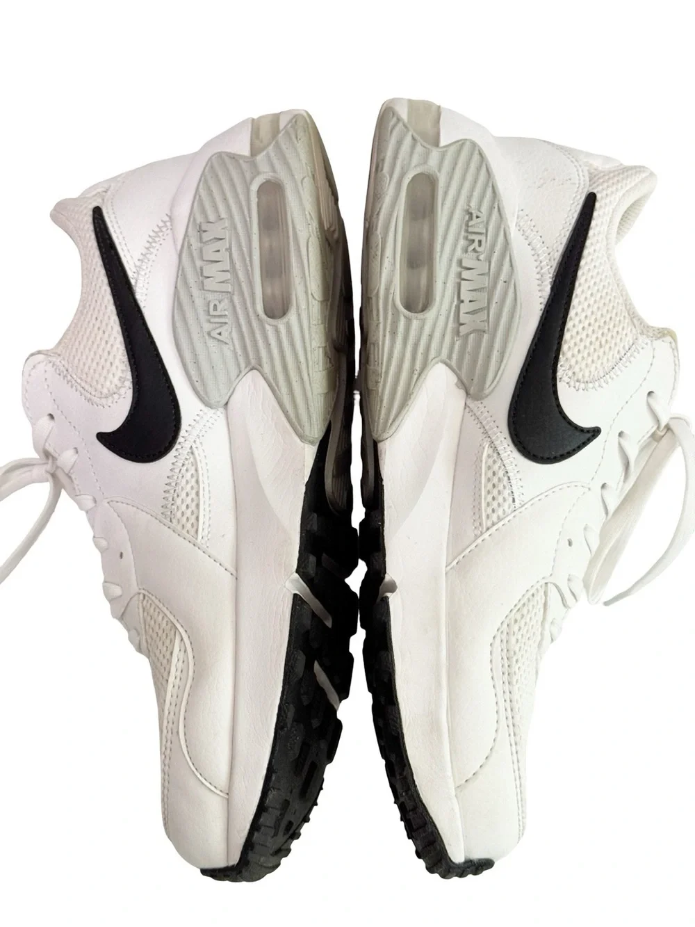Nike Air Max Excee Sneaker White Black 8.5